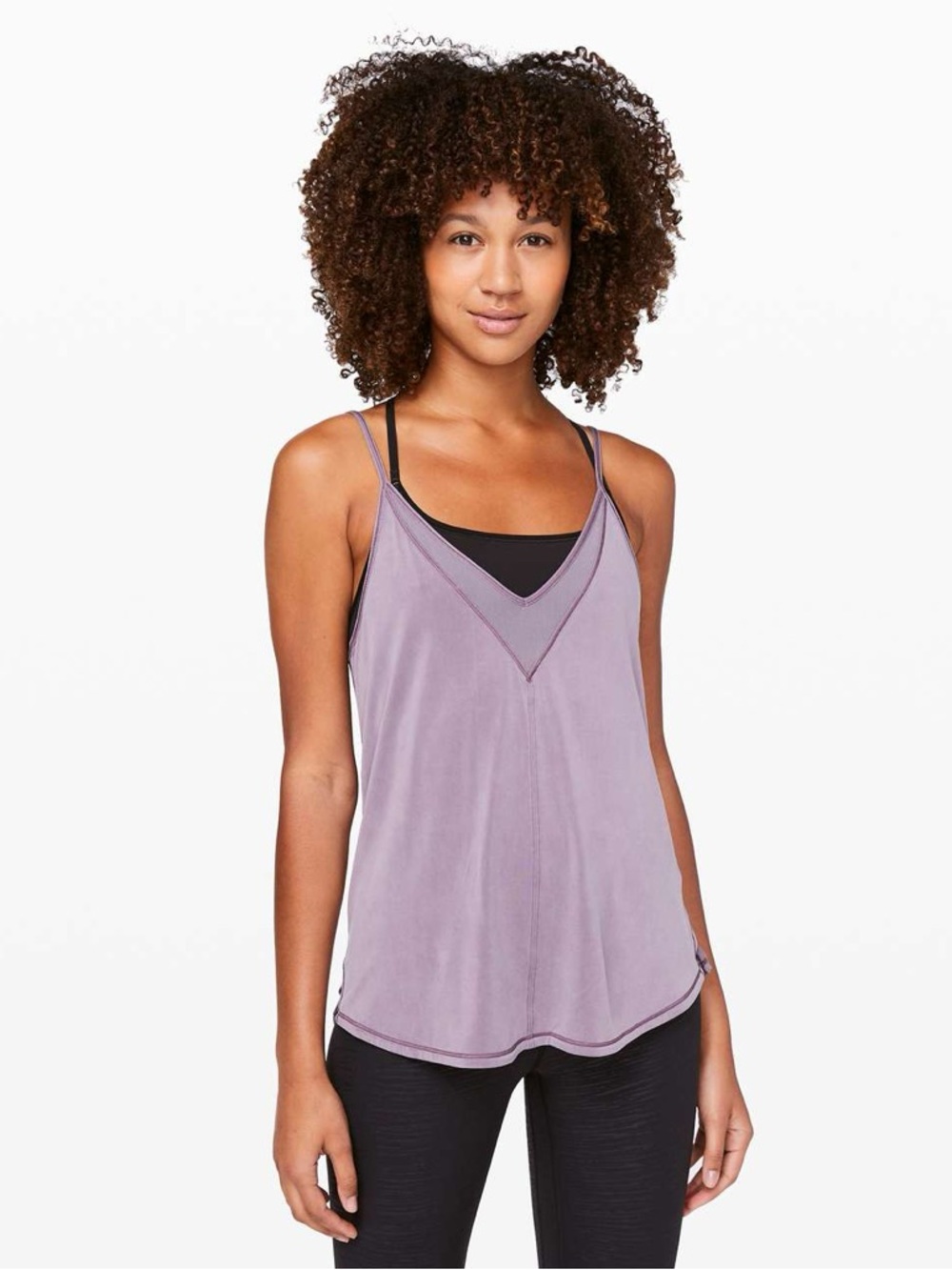 Lululemon Flow in Elegance Tank - Dusty Purple